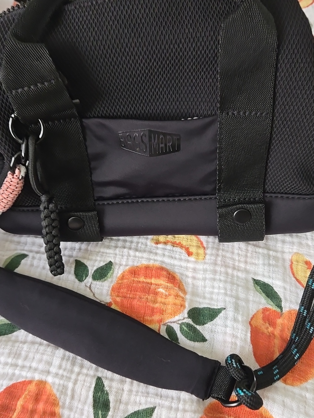 BAGS SMART Black Crossbody Satchel Bag - - Picture 4 of 13
